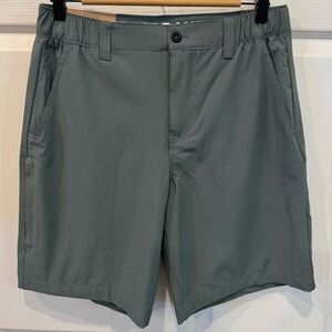 Eddie Bauer Men's Size Small Forrest Green Flex Tech Waist Cargo Shorts NWT